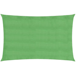Vela ombreggiante 160 g/m² verde chiaro 3 x 6 m HDPE