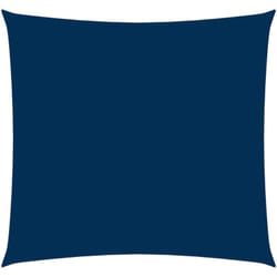 Helloshop26 - Tenda parasole a vela parasole quadrata in tessuto oxford 3,6 x 3,6 m blu