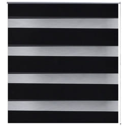 Helloshop26 - Tenda a rullo nera vagliante 70 x 120 cm, tenda per finestra, protezione privacy, tapparella