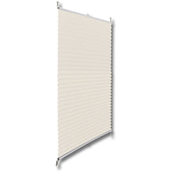 Tenda plissettata color crema 50 x 150 cm
