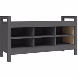 Crea un ambiente caldo e accogliente proprio accanto alla tua porta con questa panca da ingresso in legno! Legno di pino mass ...