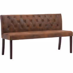 Caratterizzata da un design dello schienale con motivo a bottoni, questa panca retrò e classica è perfetta per corridoi, sogg ...