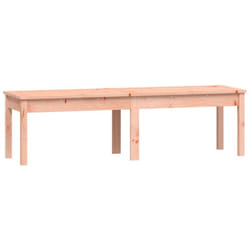Panca da giardino mobile da giardino per esterni terrazza a 2 posti 159,5 x 44 x 45 cm in legno massello di abete Douglas