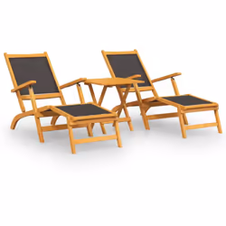 Queste classiche sedie da giardino in legno con tavolo sono un'aggiunta pratica ed elegante al tuo giardino, patio e terrazza ...