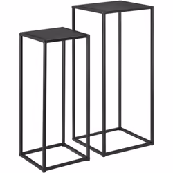 Grazie al loro aspetto decorativo e pratico, questi tavoli alti si adattano perfettamente a qualsiasi casa. Descrizione: - id ...