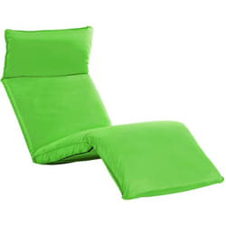 Helloshop26 - Sdraio sedia a sdraio prendisole lettino da giardino terrazza pieghevole mobili da esterno tessuto oxford verde