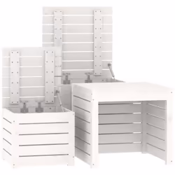 Questo set di box da giardino ti offre molto spazio per riporre i tuoi attrezzi e altri oggetti utili. Legno di pino massicci ...