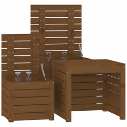 Questo set di box da giardino ti offre molto spazio per riporre i tuoi attrezzi e altri oggetti utili. Legno di pino massicci ...