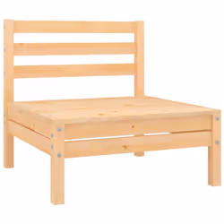 Questo divano centrale da giardino in legno è la scelta ideale per rilassarsi e godersi il bel tempo, fare un pisolino o chia ...