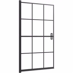Questa cabina doccia unisce stile e funzionalità e sarà perfetta per arredare il vostro bagno. Il profilo in alluminio e l'ES ...