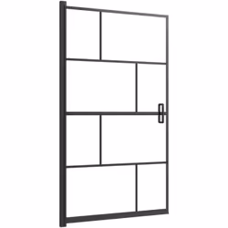 Questa cabina doccia combina stile e funzionalità e si adatterà perfettamente all'arredamento del tuo bagno. Il profilo in al ...
