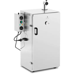 Helloshop26 - Affumicatore professionale per carne calda pesce armadio in acciaio inox volume 105 litri timer 0 - 120 min potenza 1.000 watt