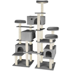 Tiragraffi per gatti 214 cm grigio