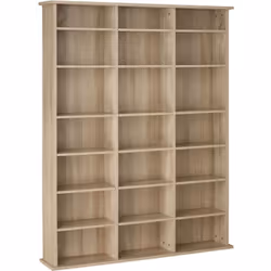 Scaffale libreria con ampio spazio di archiviazione 18 ripiani regolabili a tuo piacimento Mobili stabili Superficie resisten ...