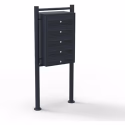 Dimensioni per scomparto: 360 x 270 x 100 mm Dimensioni fessura per lettere: 325 x 30 mm Dimensioni cassetta postale: 582 x 3 ...
