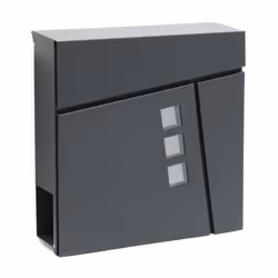 Dimensioni fessura per lettere: 335 x 35 mm Dimensioni cassetta per lettere: 370 x 370 x 105 mm Dimensioni vassoio per giorna ...