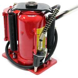 Helloshop26 - Martinetto idraulico Garage di sollevamento per automobili con martinetto pneumatico a bottiglia da 12 tonnellate