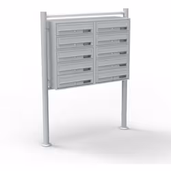 Dimensioni per scomparto: 360 x 270 x 100mm Dimensioni fessura per lettere: 325 x 30mm Dimensioni cassetta postale: 582 x 770 ...