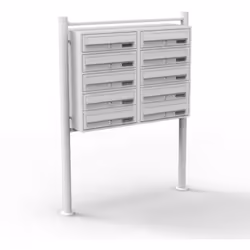 Dimensioni per scomparto: 360 x 270 x 100 mm Dimensioni fessura per lettere: 325 x 30 mm Dimensioni cassetta postale: 582 x 7 ...