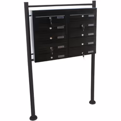 Dimensioni per scomparto: 360 x 270 x 100 mm Dimensioni fessura per lettere: 325 x 30 mm Dimensioni cassetta postale: 582 x 7 ...