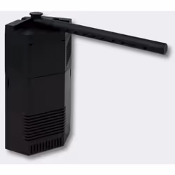 Filtro interno per acquario - Filtro angolare Nano XL per acquari fino a 80 litri / 650 l/h ------ Portata regolabile Uscita ...