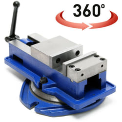 Helloshop26 - Strumento di supporto per banco da lavoro a 360 gradi con morsa per macchina di precisione da 100 mm
