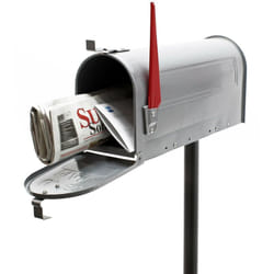 Cassetta postale us argento Base di supporto per cassetta postale dal design americano