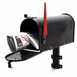 Una cassetta postale ideale per tutti gli appassionati degli Stati Uniti e i nostalgici degli Stati Uniti in un design tipica ...