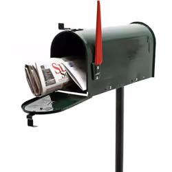 Una cassetta postale ideale per tutti i fan degli Stati Uniti e i nostalgici degli Stati Uniti in un design tipicamente ameri ...