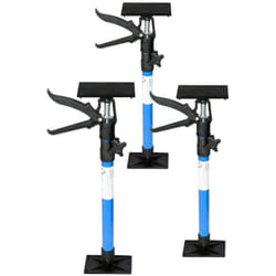 Helloshop26 - Set di 3 puntelli telescopici distanziatore telaio porta supporto puntello stipite