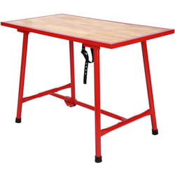 Banco da lavoro pieghevole tavolo da officina pieghevole tavolo da lavoro 120 cm in legno