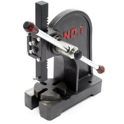 Pressa manuale a leva a cremagliera in ghisa utensile da officina 1000 kg