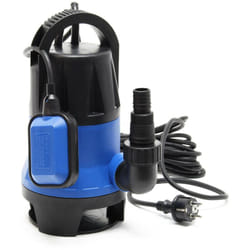 Helloshop26 - Pompa sommergibile per acque reflue 1100 watt 15000 l/h evacuazione drenaggio pozzo giardino