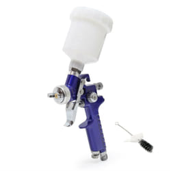 Helloshop26 - Pistola per verniciatura professionale hvlp con ugello da 0,8 mm blu