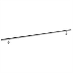 Helloshop26 - Kit corrimano supporto a muro 160 cm raffinata scala in acciaio