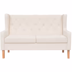 Questo divano a 2 posti estremamente confortevole presenta un design discreto e sarà ideale per chiacchierare, leggere, guard ...