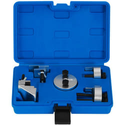 Helloshop26 - Attrezzo per cinghia trapezoidale scanalata - universale - 5 pezzi garage auto officina