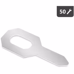 Anelli di estrazione - 50 pezzi Gli anelli di estrazione sono accessori pratici per strumenti di riparazione di ammaccature c ...