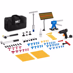 Kit per la rimozione delle ammaccature senza vernice - 90 pezzi Questo ampio set di strumenti per la rimozione delle ammaccat ...