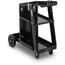 Helloshop26 - Carrello stazione di saldatura 3 ripiani 80 kg nero
