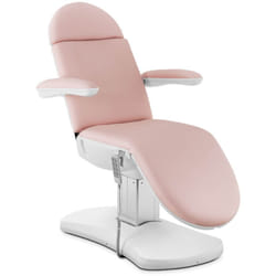 Helloshop26 - Poltrona estetica con portata di 150 kg rosa bianco