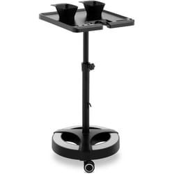Carrello per parrucchiere - 10 kg - da 635 a 1020 mm - vassoio 400 x 400 mm
