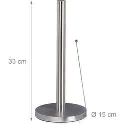 Helloshop26 - Porta asciugamani da cucina in acciaio inox