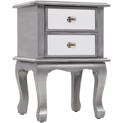 Dona un tocco di eleganza al tuo arredamento interno con il nostro comodino a specchio. L'elegante comodino è decorato con ve ...