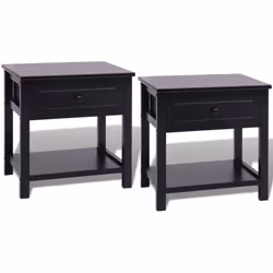 Questi comodini, dal design semplice ma elegante, costituiranno un'ottima aggiunta al vostro arredamento. Possono essere util ...