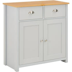 Credenza buffet consolle contenitore grigio 79 cm