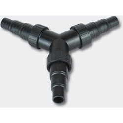 Distributore a Y 25/32/38mm per tubo da laghetto (1"/1 1/4"/1 1/2")