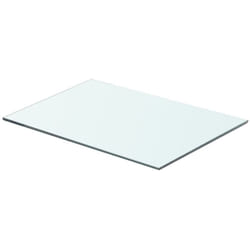 Helloshop26 - Pannello per ripiano in vetro trasparente 50 x 30 cm