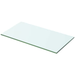 Helloshop26 - Pannello per ripiano in vetro trasparente 50 x 20 cm