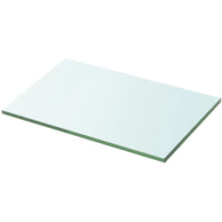 Helloshop26 - Pannello per ripiano in vetro trasparente 20 x 30 cm